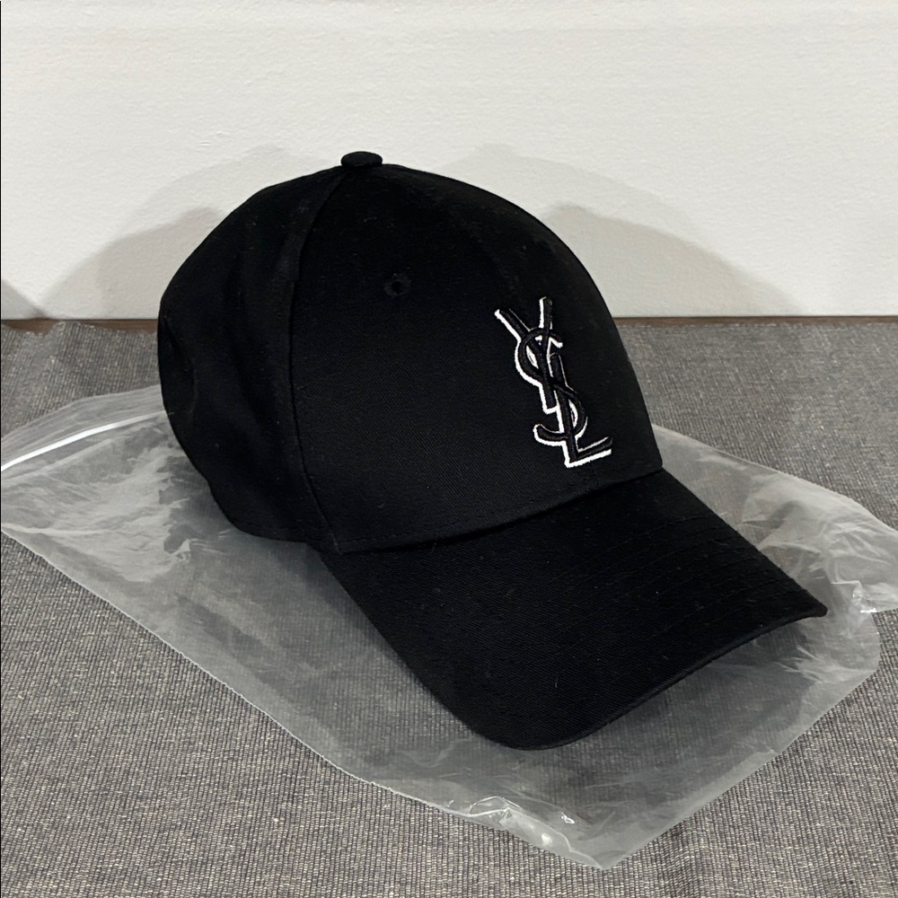 Saint Laurent X New Era Hat